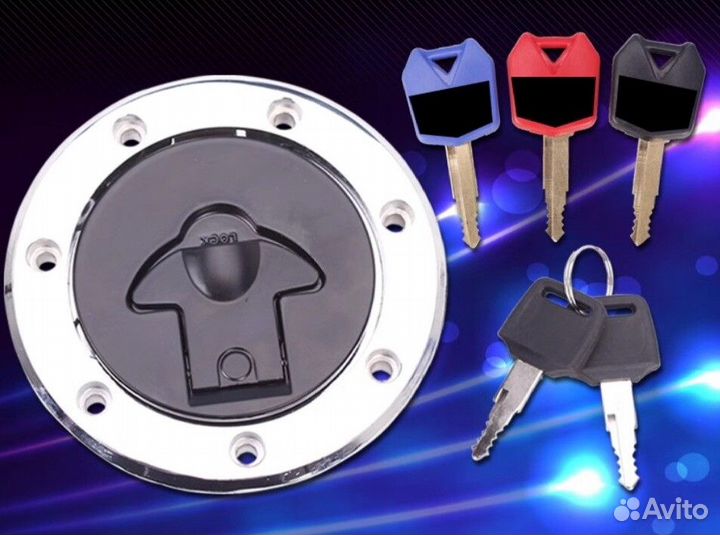 Замок зажигания (комплект) Kawasaki ZZR400-1, ZZR4