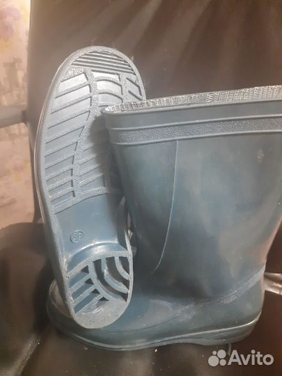 Сапоги резиновые 39размер