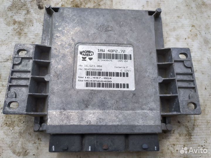 Citroen c3 блок управления двигателем