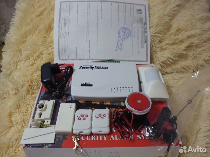 GSM сигнализация Security Alarm System