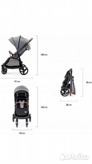 Прогулочная коляска Kinderkraft