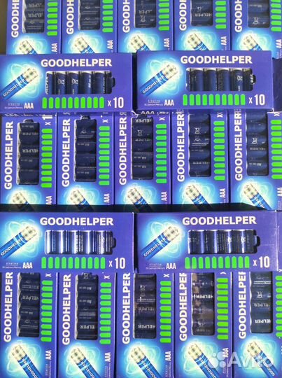 Батарейки AAA мизинчиковые goodhelper 10 шт оптом