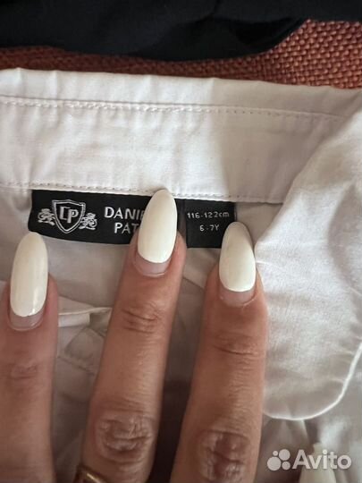 Рубашка школьная для девочки 122 128