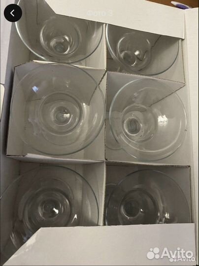 Бокалы для мартини новые