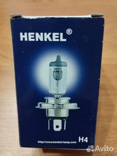 Лампа галогеновая Henkel H4 12v
