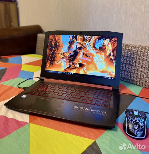 Игровой Acer Nitro GTX 1050(4GB), i5-8300H, SSD