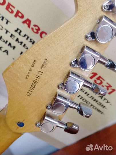 Гитара фендер стратокастер