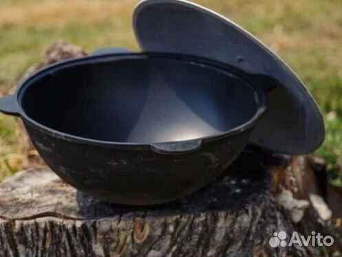 Казан чугунный узбекский