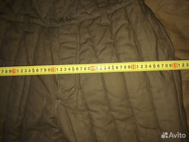Штаны ватные СССР ркка шаровары ватные зимние