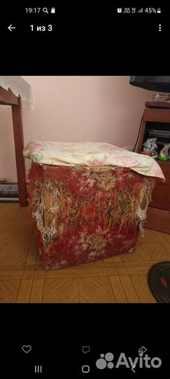 Преобтяжка старой мягкой мебели в кемерово