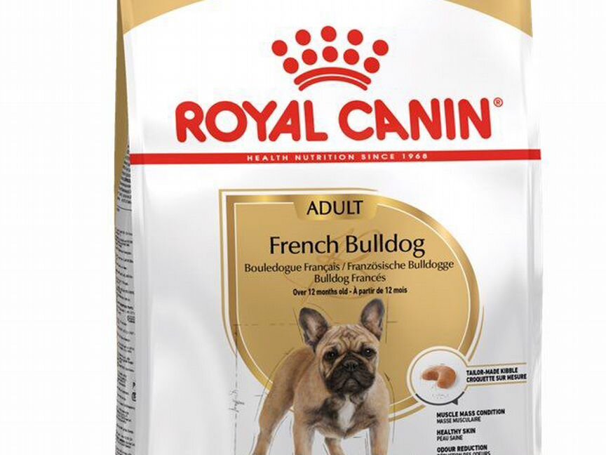 Royal canin French Bulldog adult 12 кг