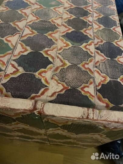 Икеа Стол полка марокканская, цельное масло дерево