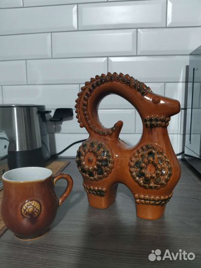 Винторогий козёл Майолика Виноградовский завод