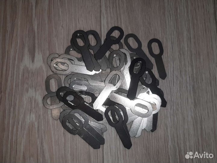 Прямая овальная шайба для споттера 100шт