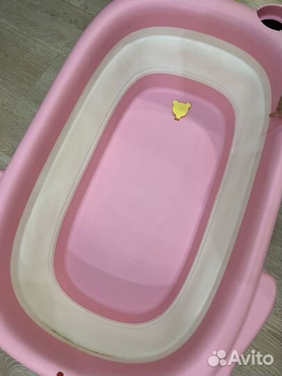 Ванночка для купания с термометром