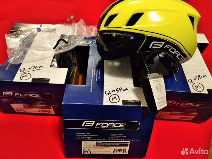 Новые каски для вело-шоссе и хс-мтб