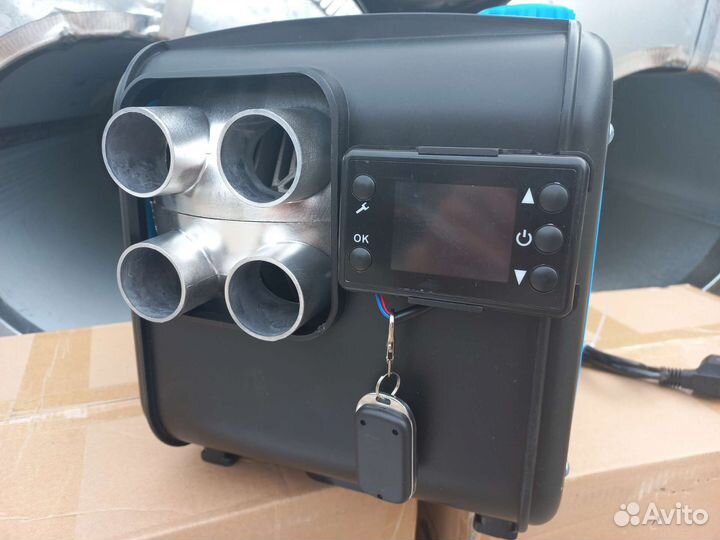 Автономный отопитель сухой фен 12 24 220в. Новый