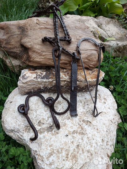 Старинная цепь для очага