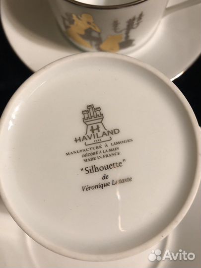 Чашка с блюдцем