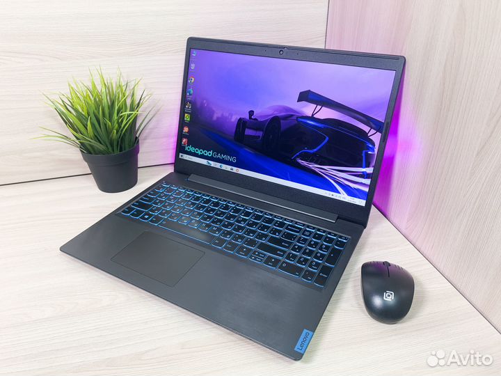 Игровой ноутбук Lenovo Core i5/GTX1650/16Gb/SSD512