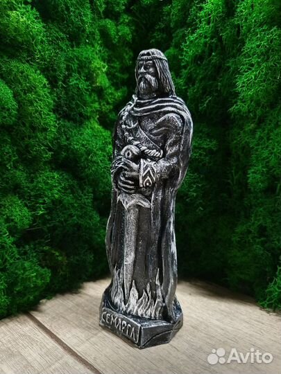 Статуэтка Славянского Бога Семаргла, серый