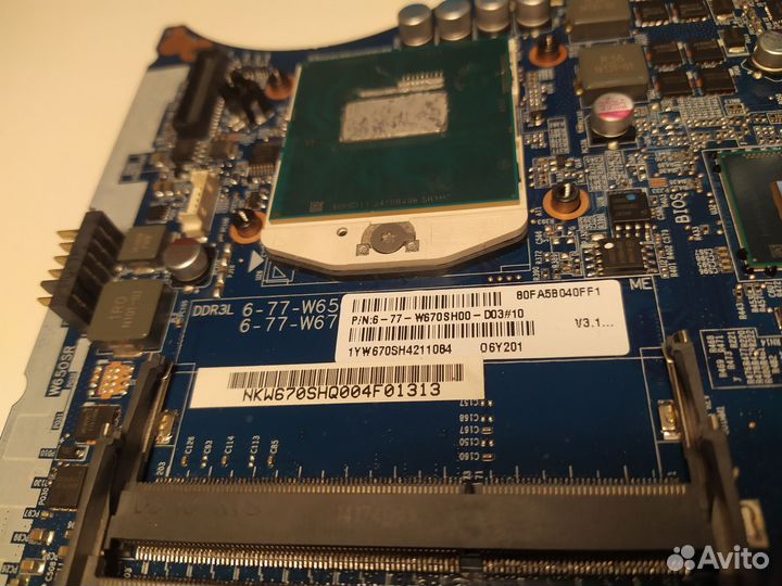 Ноутбук DNS 17,3 Clevo W670SH