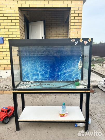 Аквариум 200 литров с тумбой