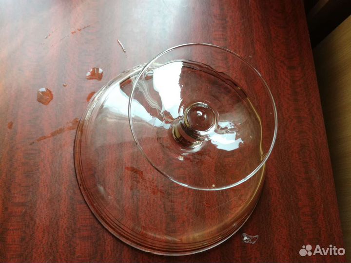 Ваза на ножке для фруктов СССР