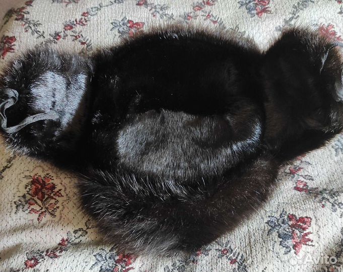 Мужская шапка натуральный мех