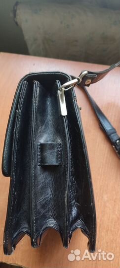 Барсетка мужская. Кожа