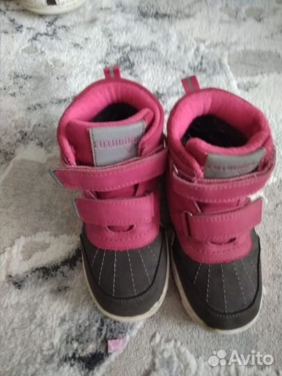 Ботинки демисезонные 27 размер утепленные