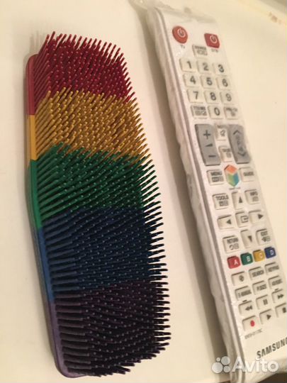 Щетка для одежды Радуга бренд Белый кот