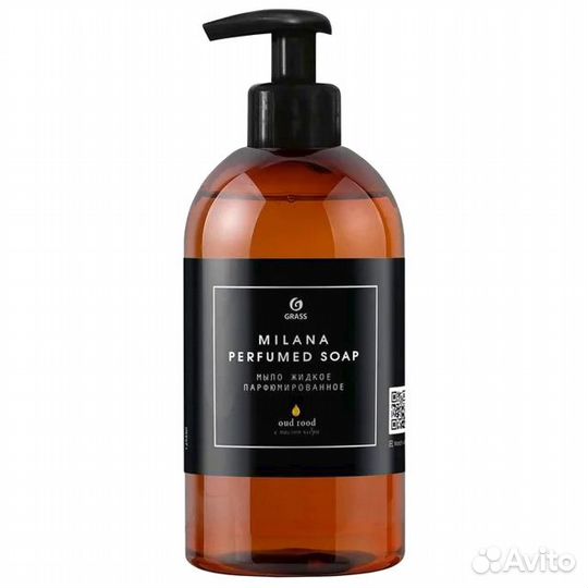 Мыло жидкое grass milana Oud Rood парфюмированное 300мл