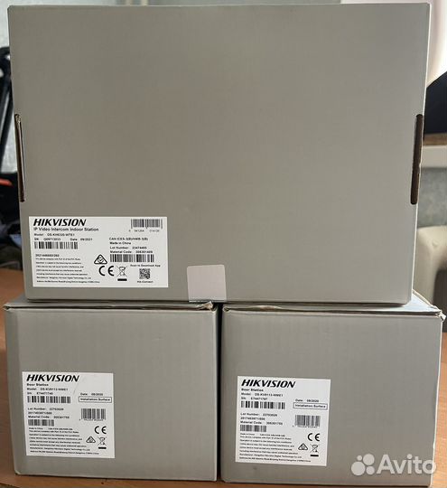 Комплект Hikvision видеодомофон