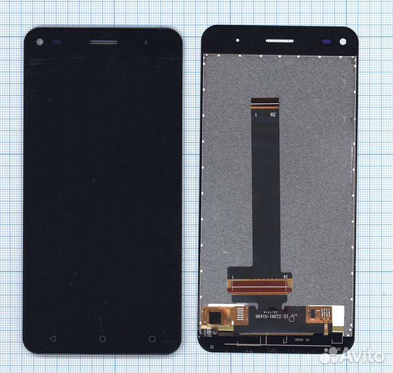 Дисплейный модуль для Fly Cirrus 4 черный