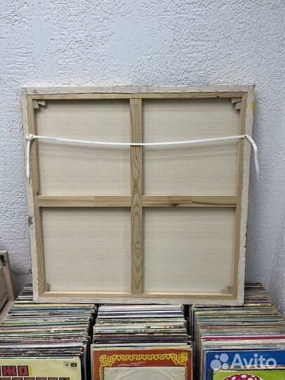 Картина маслом Скрудж Макдак 80 на 80 см