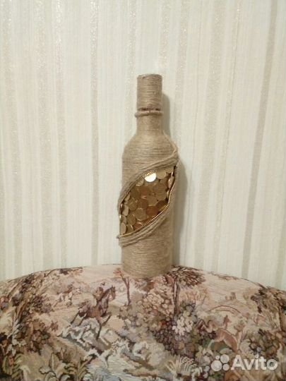 Украшения на бутылку