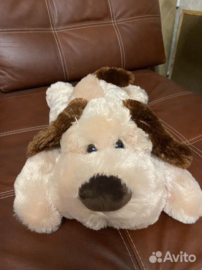 Игрушка мягкая собака кулек для конфет или подарка