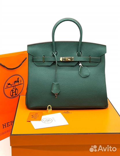 Сумка кожаная женская hermes.birkin новая