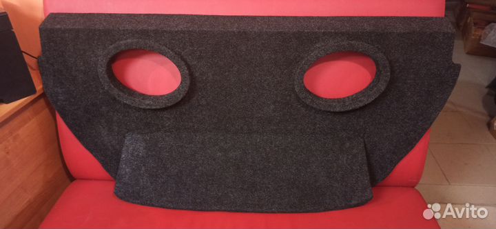 Полка акустическая Гранта liftback 2 овала уширенн