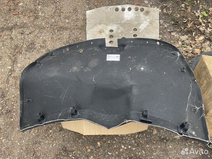 Задняя полка и обшивка багажника skoda octavia A7