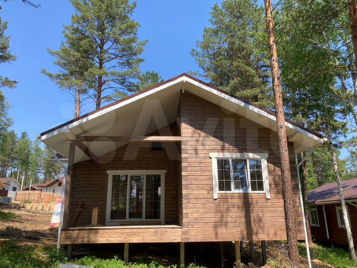 Дом 105 м² на участке 8 сот.