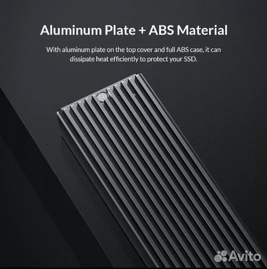 Корпус SSD M.2 SATA B key/M+B key USB C orico