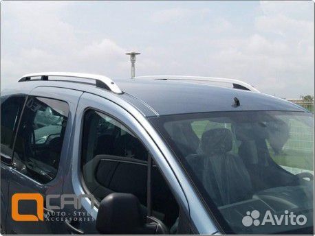 Рейлинги Can-Otomotiv Ford Kuga (12-16) 16+ серебр