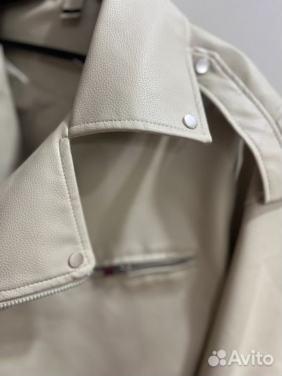 Кожаная куртка reserved