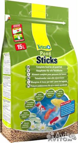 Продаю корм для прудовых рыб tetra pond Sticks