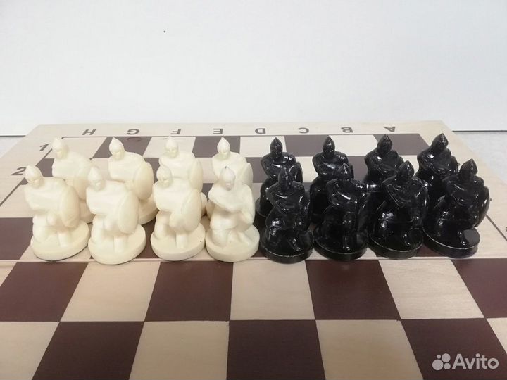 Шахматы СССР рыцари богатыри