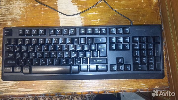 Мембранная клавиатура с подсветкой