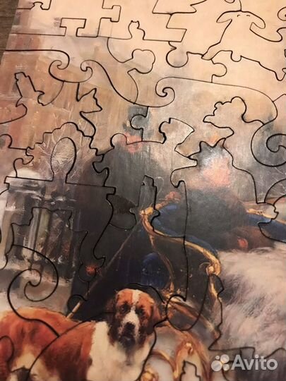 Деревянные пазлы