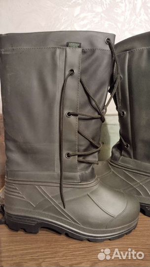 Сапоги резиновые утеплённые для охоты и рыбалки